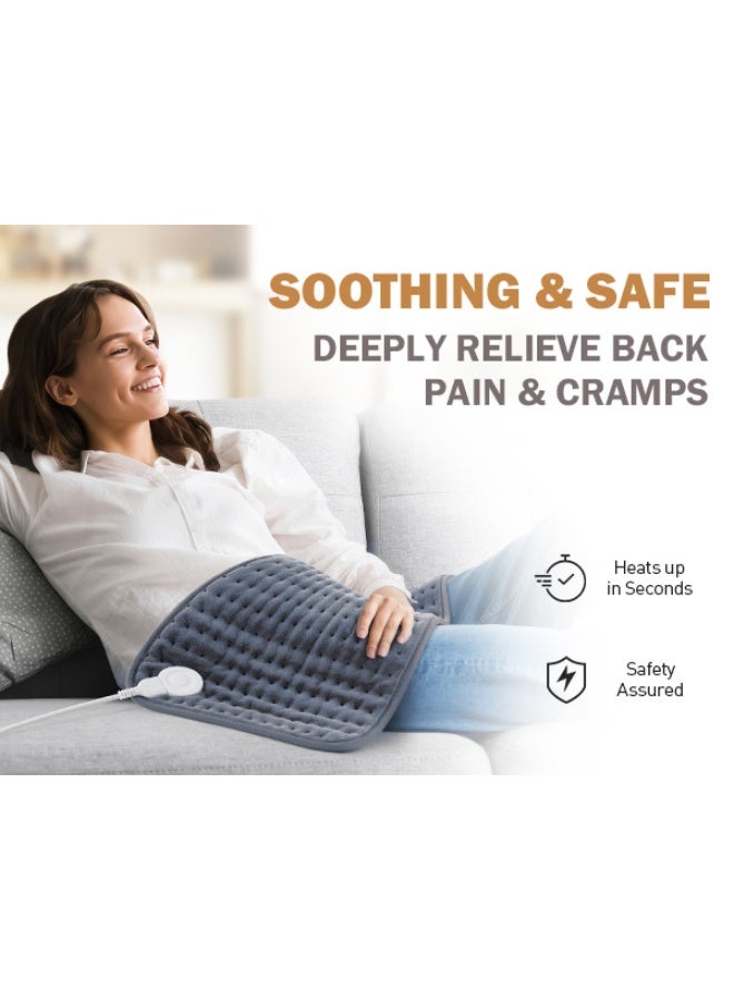 لايف وسادة تسخين كهربائية لتخفيف اوجاع الدورة الشهرية و تسكين الالم (العلاج الحراري) - 40x32 سم - 3 درجات تسخين - Image 4